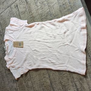 NWT Michael Stars Pink Crew Neck Tee